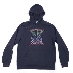 Old Navy Atari Logo Graphic Hoodie XL Black